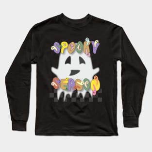 halloween  Spooky Season funy ghosts Long Sleeve T-Shirt